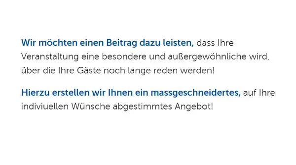 Firmenfeier Firmenevents 